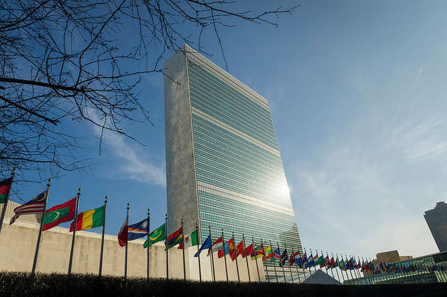 FN:s högkvarter. UN Photo/Rick Bajornas